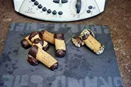 Recipe of the day : Chocolate and coffee mini logs