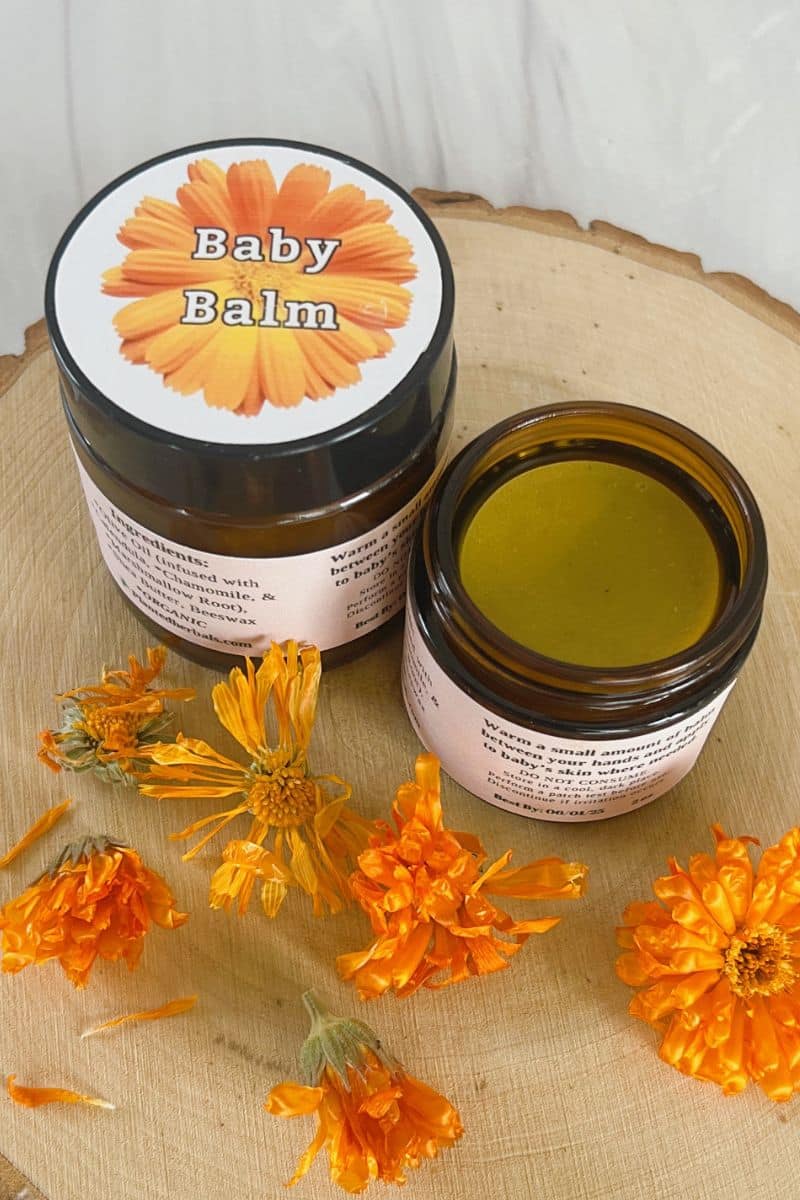 Herbal Baby Balm Recipe