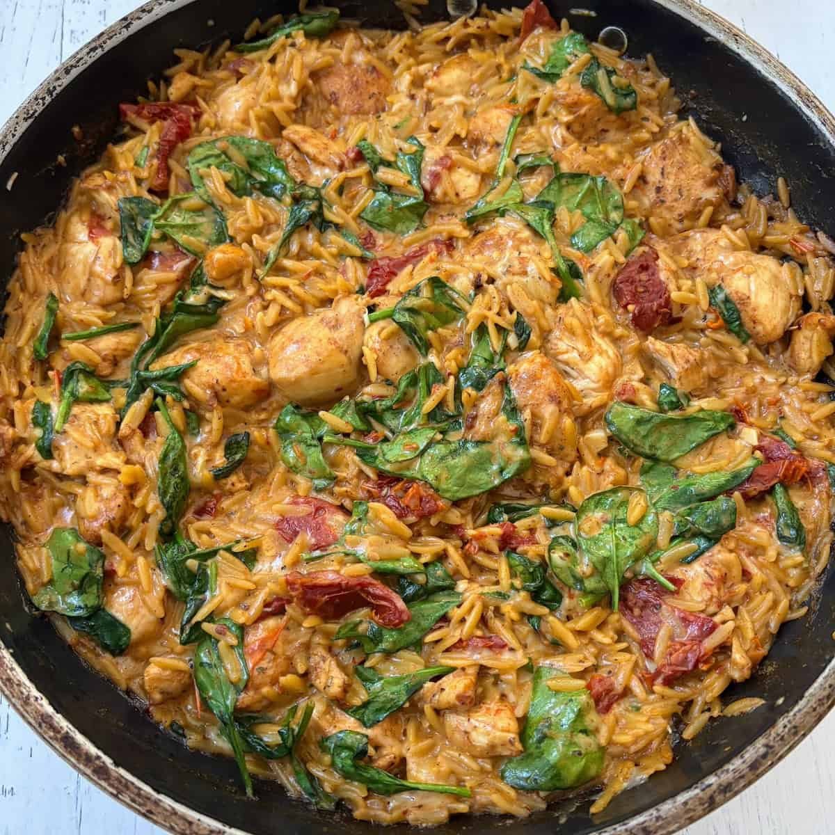 ❤️ Chicken Orzo Bake