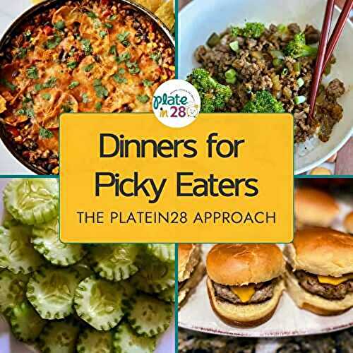 Dinners for Picky Eaters: The Platein28 Approach