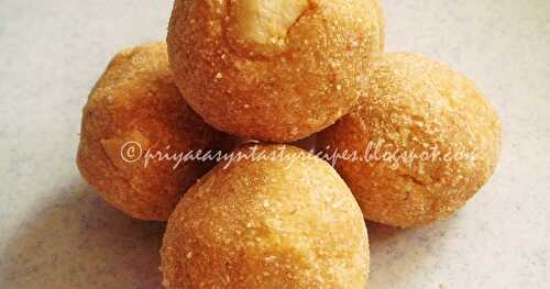 Besan Laddoos