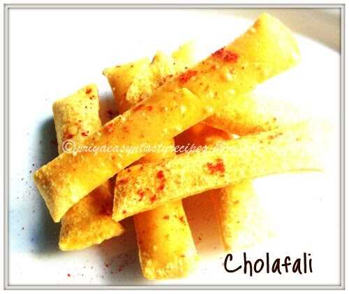 Cholafali ~~IC Challenge