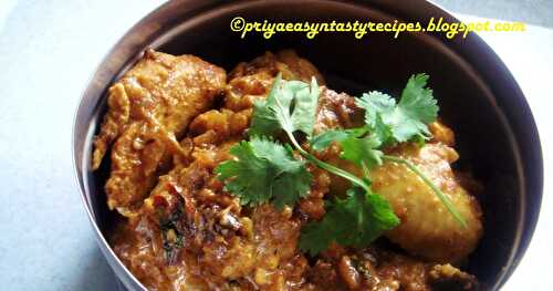 Dhania Chicken Masala