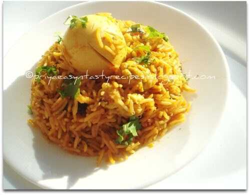 Egg Briyani