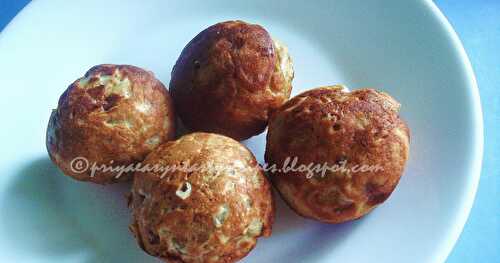 Instant Savoury Oats Paniyaram