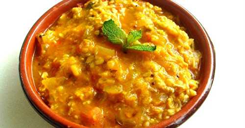 Oats Sambhar Bhath