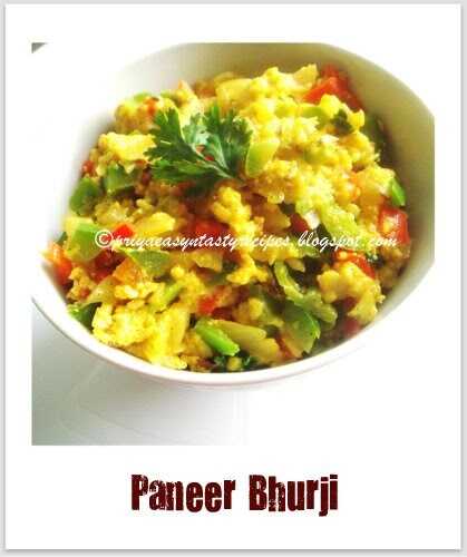 Paneer Bhurji