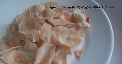 Papad Choori