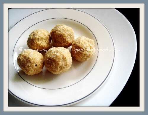 Peanuts Laddoos