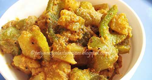 Potato & Bellpepper Thoran