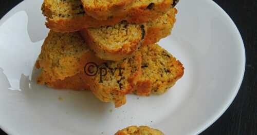 Savoury Mediterranean Biscotti