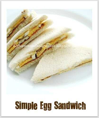 Simple Egg Sandwich