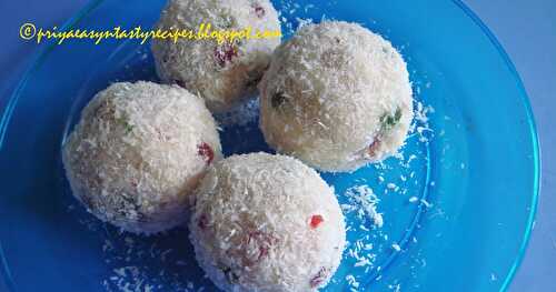 Tapioca & Tutty Fruity Sweet Balls