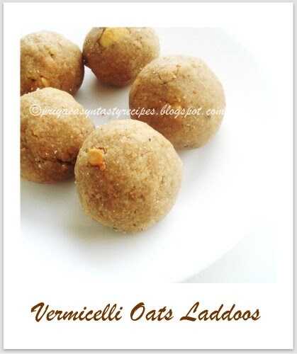 Vermicelli Oats Laddoos