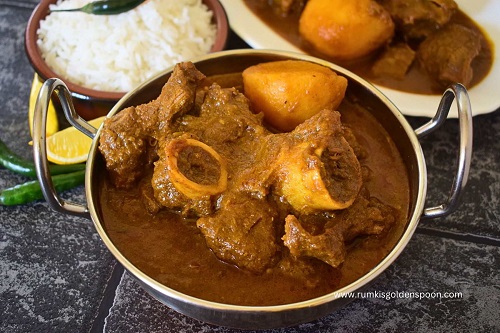 Bengali mutton curry | Pathar mangsho | Kochi pathar jhol