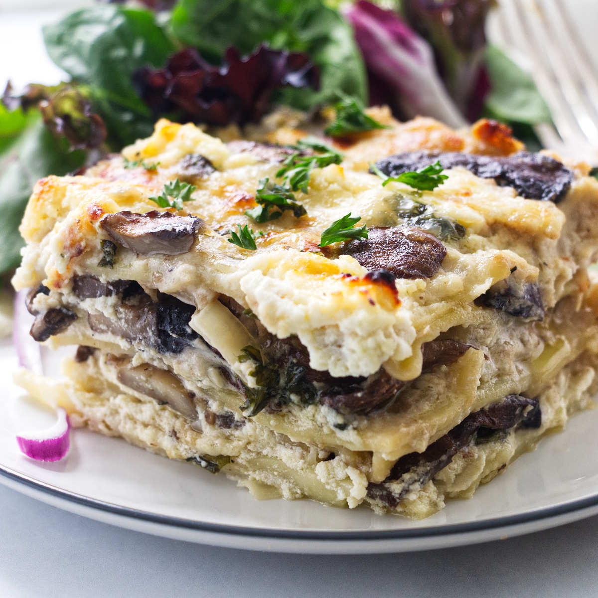 Mushroom Lasagna