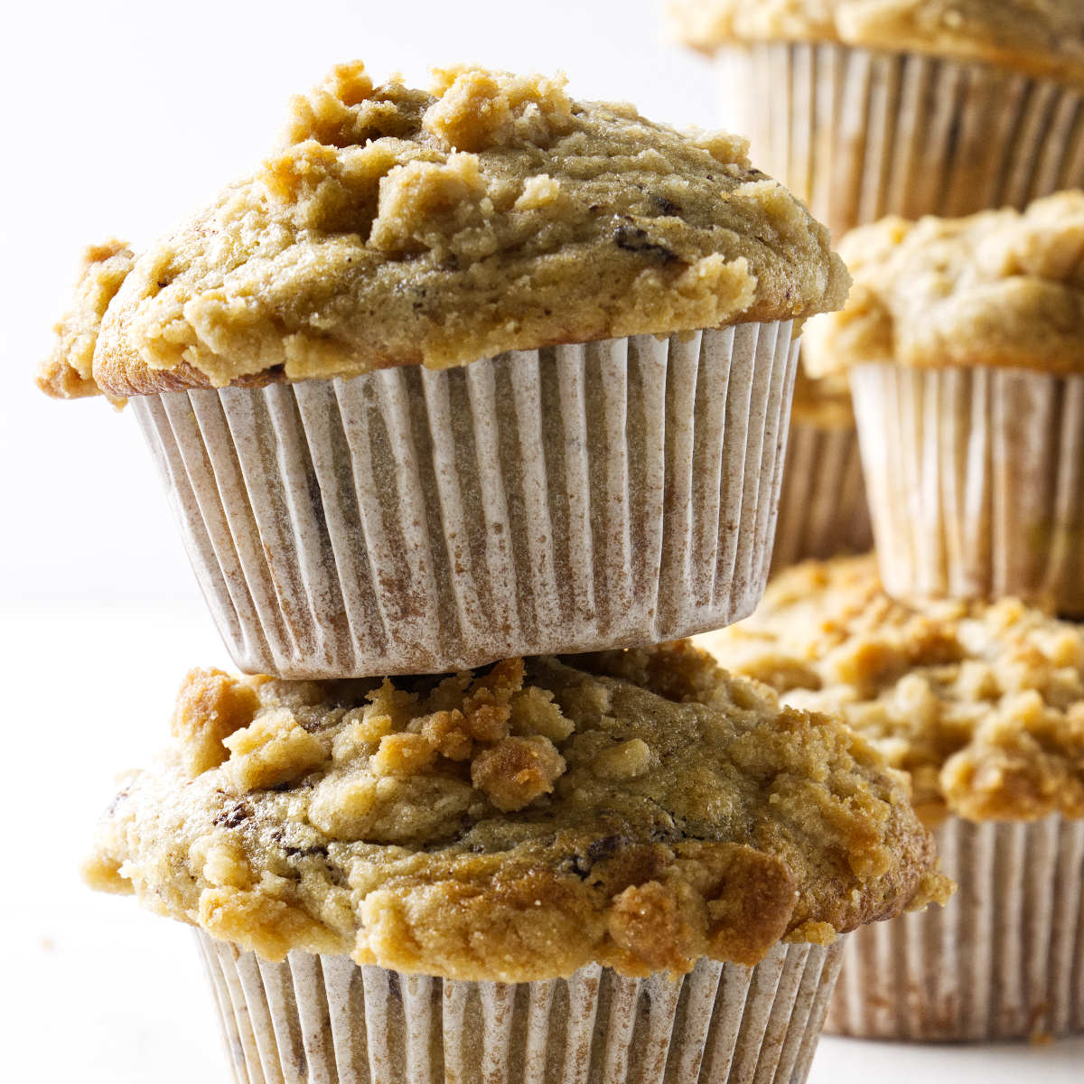 Banana Sourdough Discard Muffins