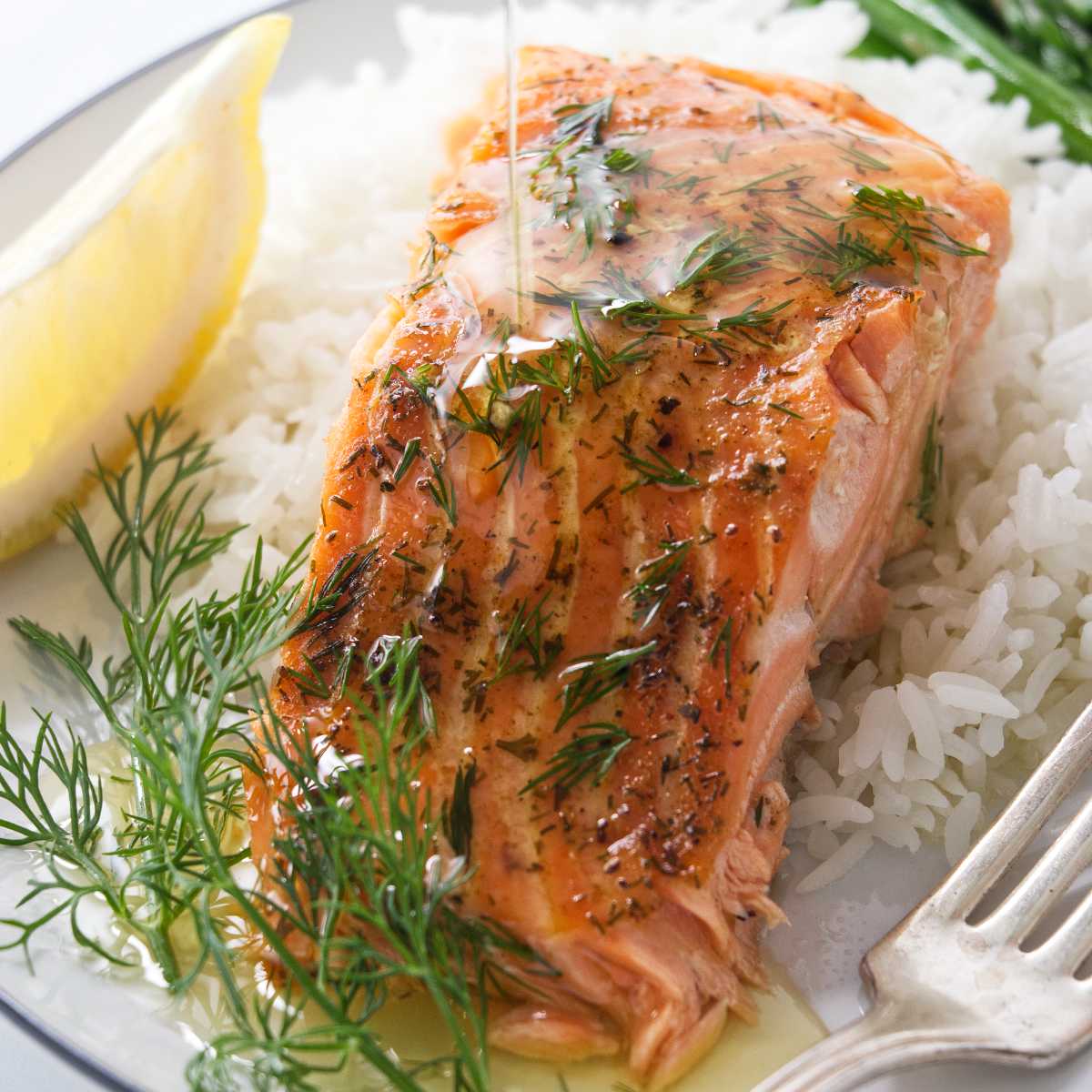 Cedar Plank Baked Trout