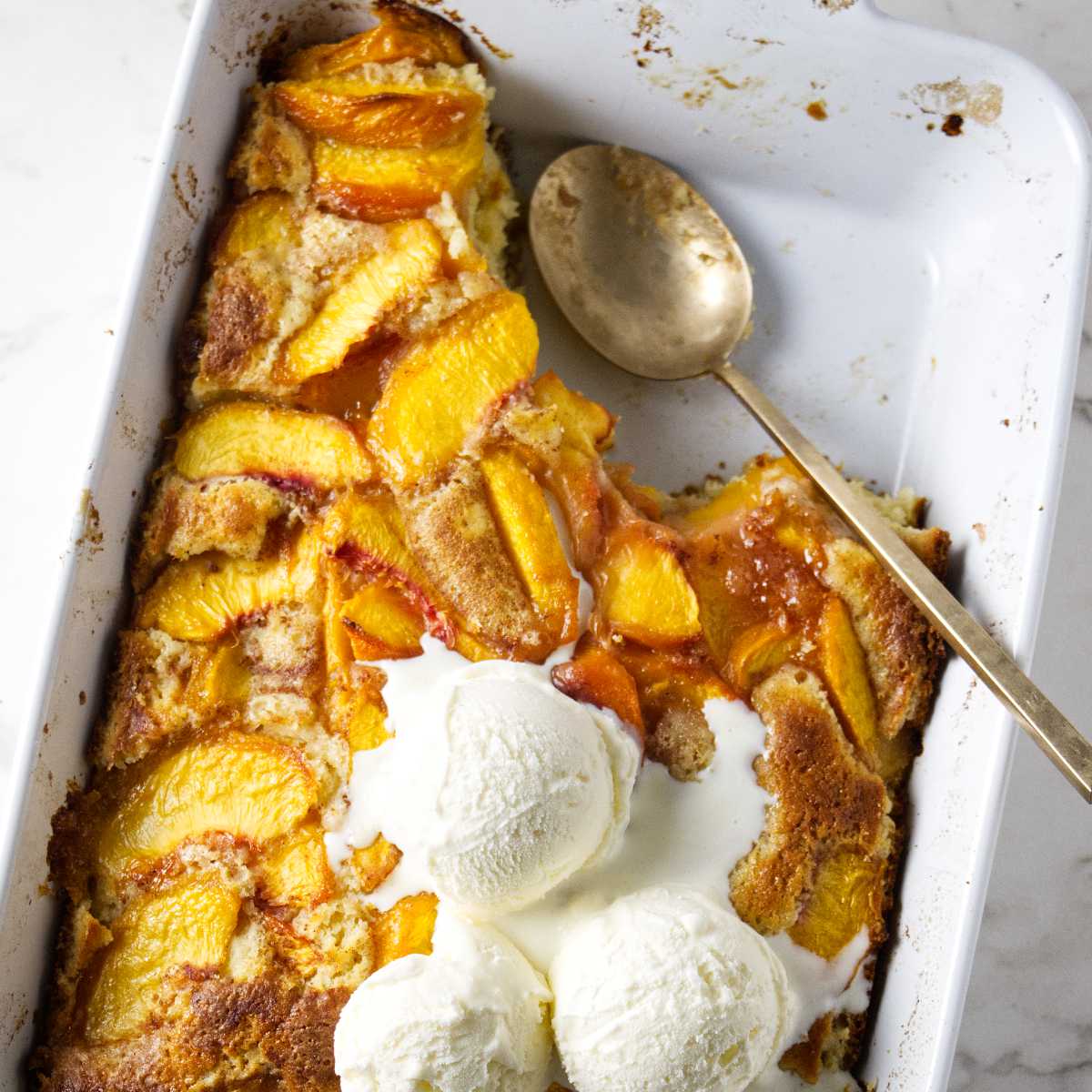 Peach Coffee Cake