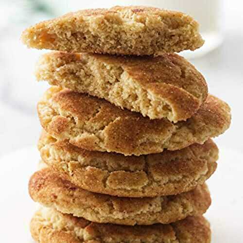 Browned Butter Snickerdoodle Cookies