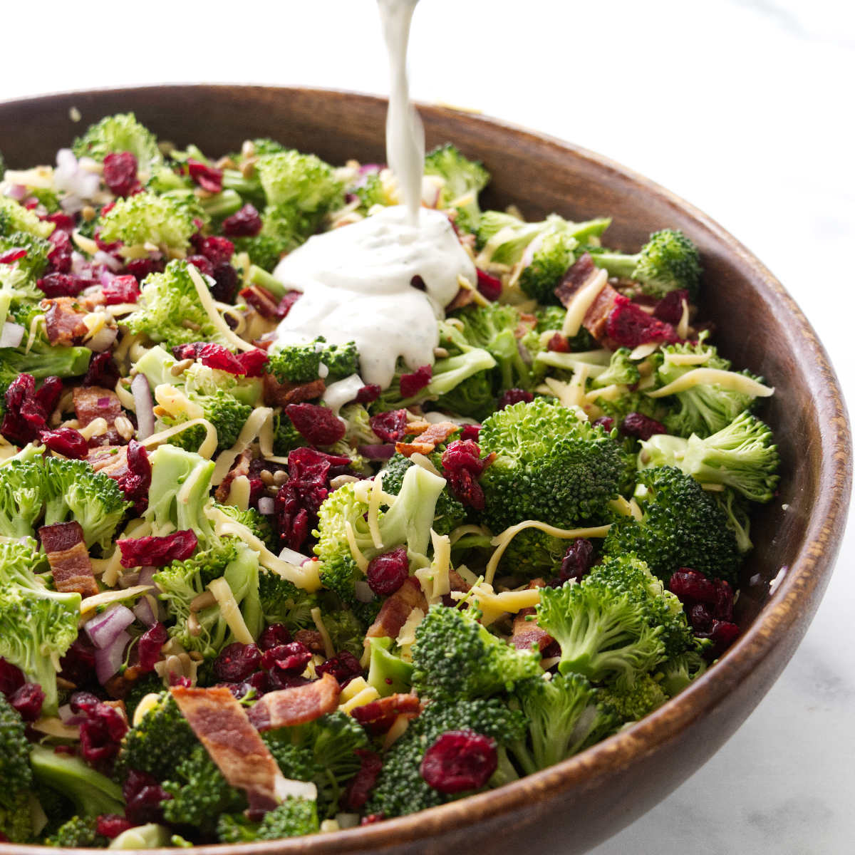 Cranberry Broccoli Salad