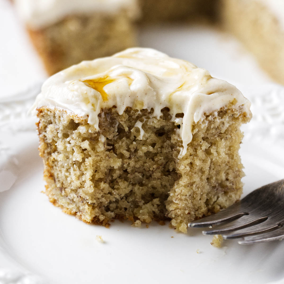 Sourdough Discard Banana Cake