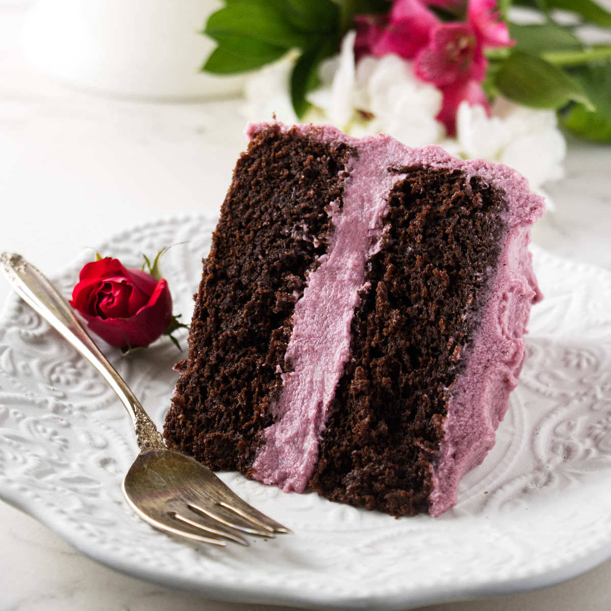 Red Wine Chocolate Cake