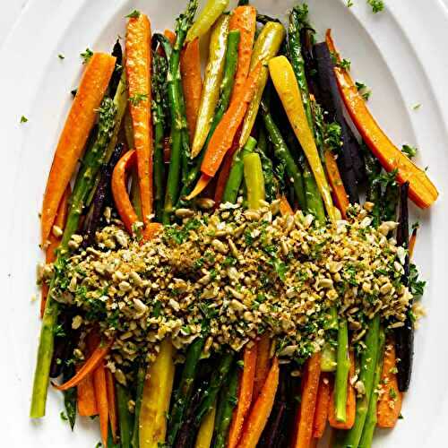 Roasted Asparagus and Carrots