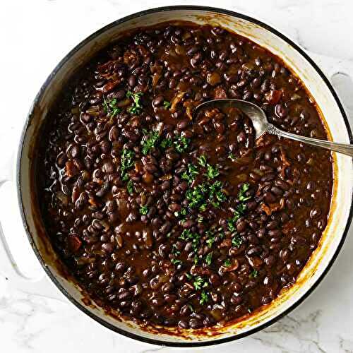 Barbecue Black Beans