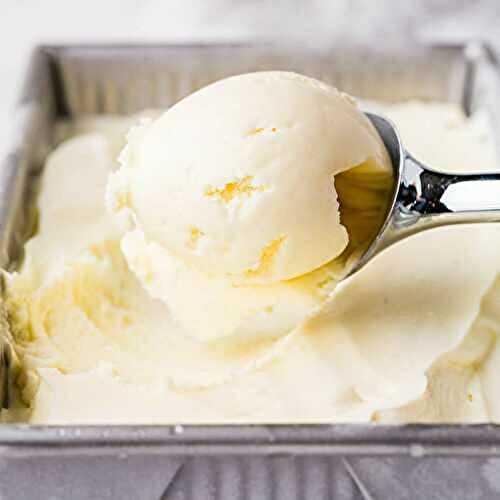 Custard Style Vanilla Ice Cream