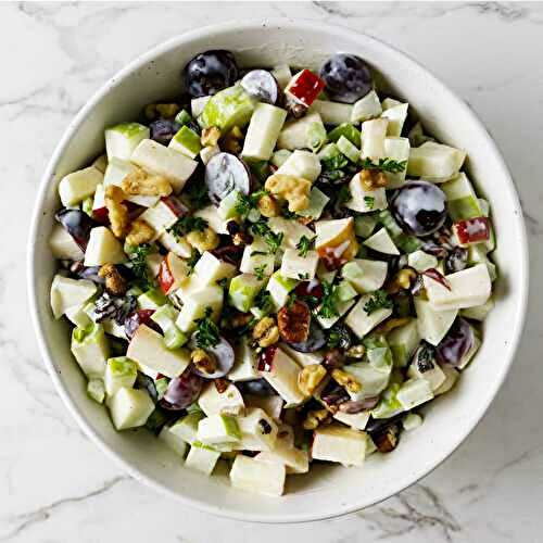 Waldorf Salad with Candied Pecans