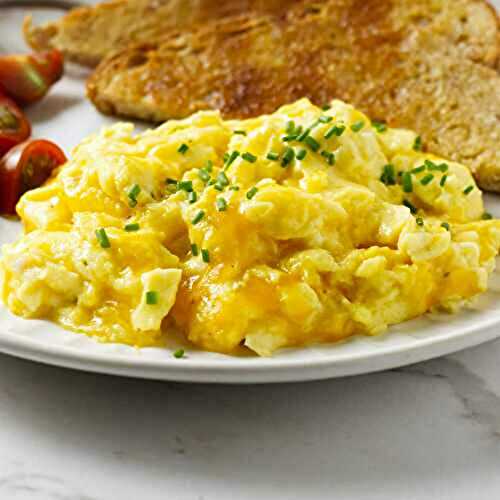 Cheesy Scrambled Eggs