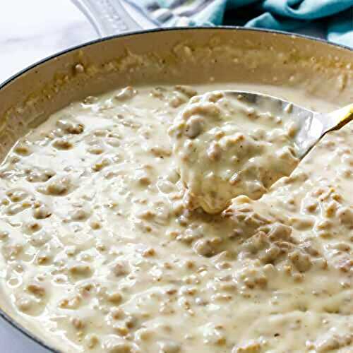 Easy Sausage Gravy From Scratch