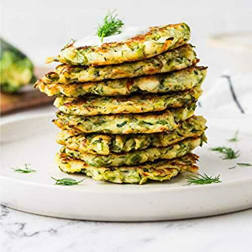Sourdough Discard Zucchini Fritters