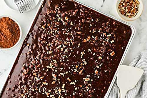 Texas Chocolate Sheet Cake