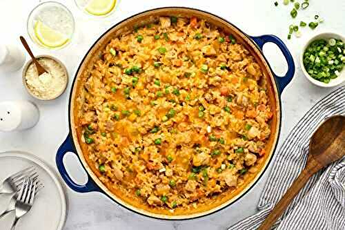 Creamy Chicken and Rice Bake