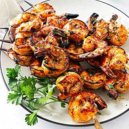 Spicy Grilled Shrimp Skewers