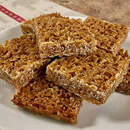 British Flapjacks (Chewy Oat Bars)