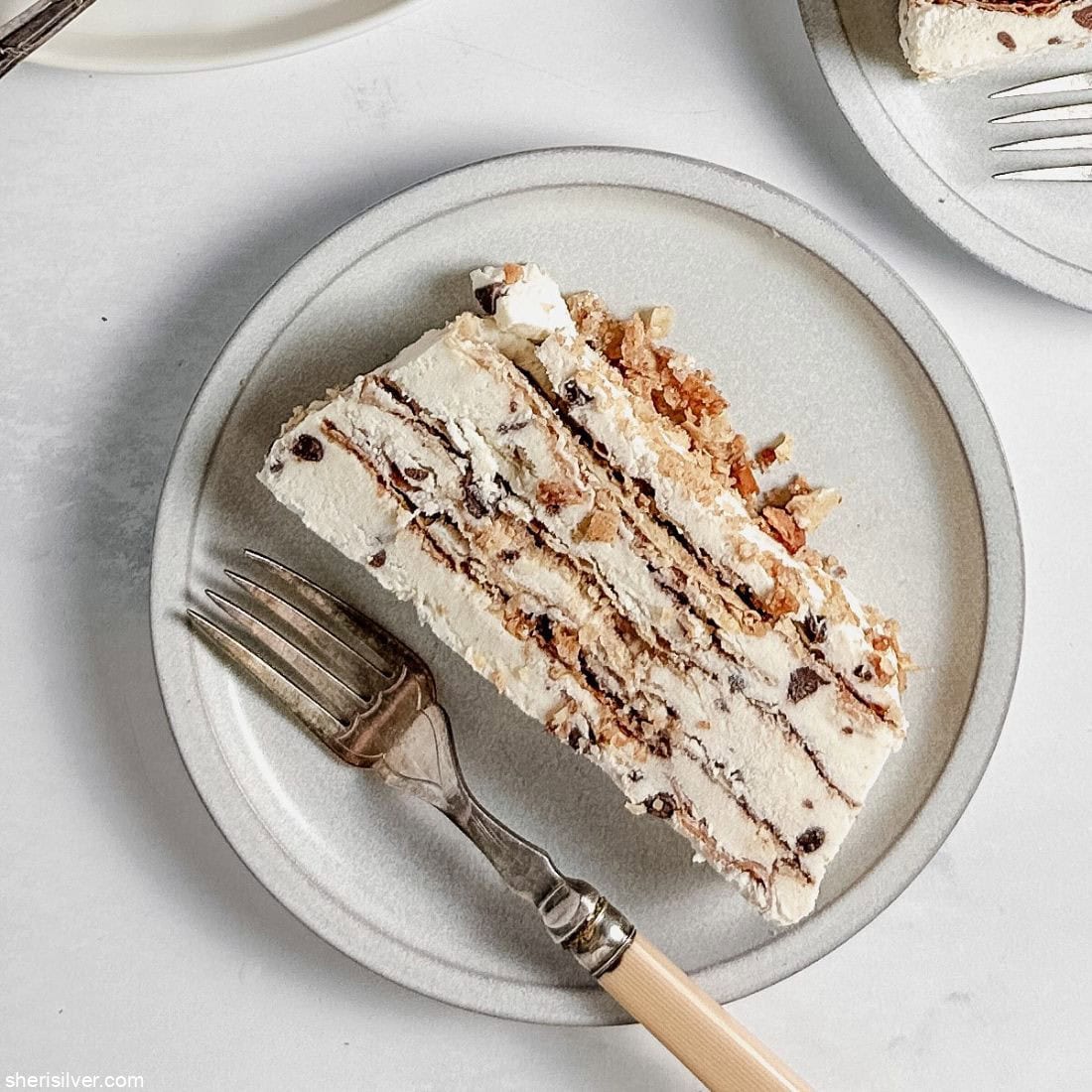 Cannoli icebox cake!