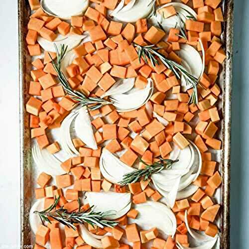 Butternut squash wild rice bake