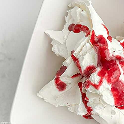 Red white and blue pavlova parfaits!