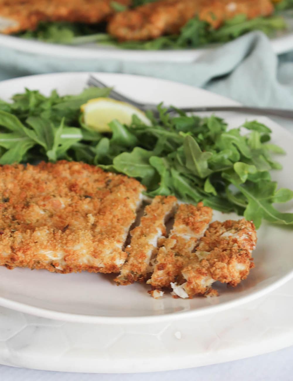 Air Fryer Chicken Milanese