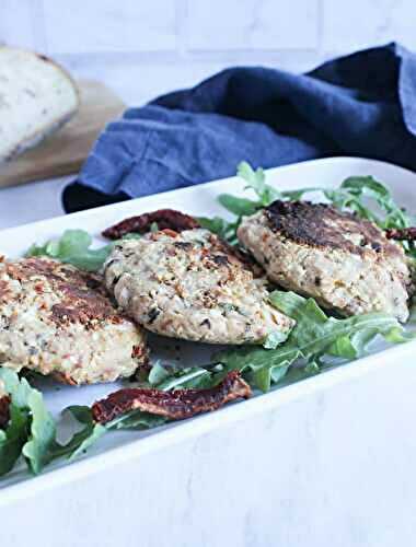 Mediterranean Chickpea Burgers