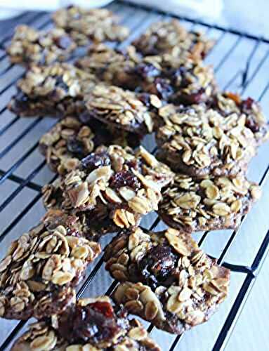 Cranberry Almond Oatmeal Cookies