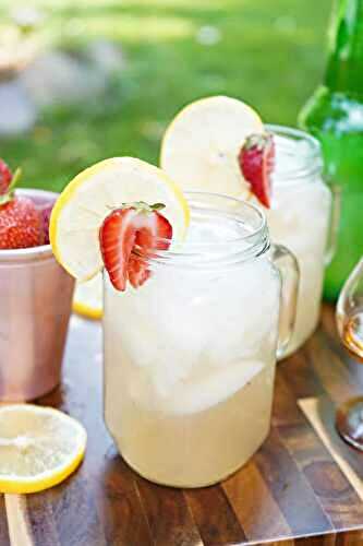 Strawberry Lemonade Kentucky Mule