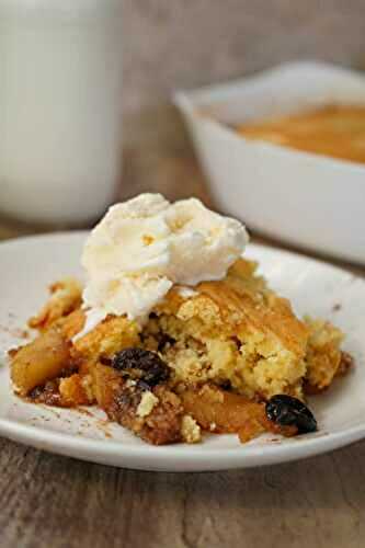 Cherry Apple Cobbler with Cake Mix