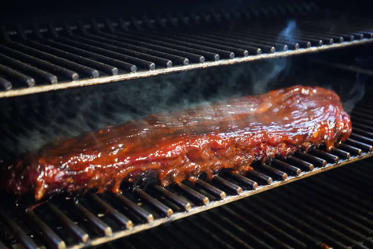 Straight Forward Smoked Ribs