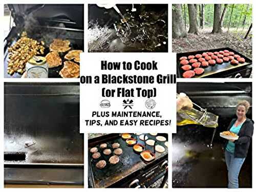 How to Cook on a Blackstone Grill (or Flat Top)