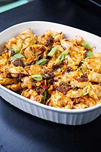 Fiesta Taco Tortellini on the Blackstone (or Flat top)