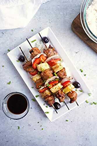 Michigan Cherry-aki Grilled Chicken Skewers